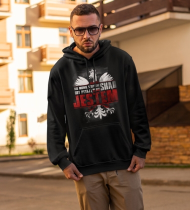 Bluza z kapturem  NIE MÓWIE SZEPTEM